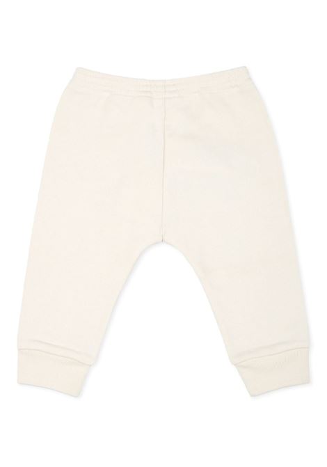 Pantaloni Gucci Kids in cotone con decorazione web. GUCCI | PANTALONI E JEANS | 631657 XJGPC9692